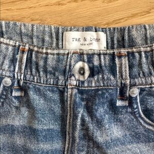 Rag & Bone Miramar  Wide Leg Cotton Terry Sweatpant Jeans size S/P